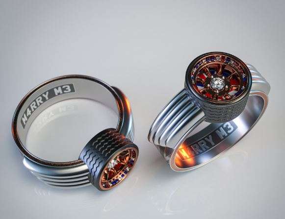 Cincin yang terinspirasi dari Mini Cio