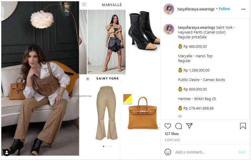 Outfit Tasya Farasya