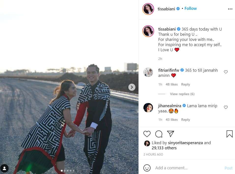 Tissa Biani dan Dul Jaelani Tissa Biani dan Dul Jaelani