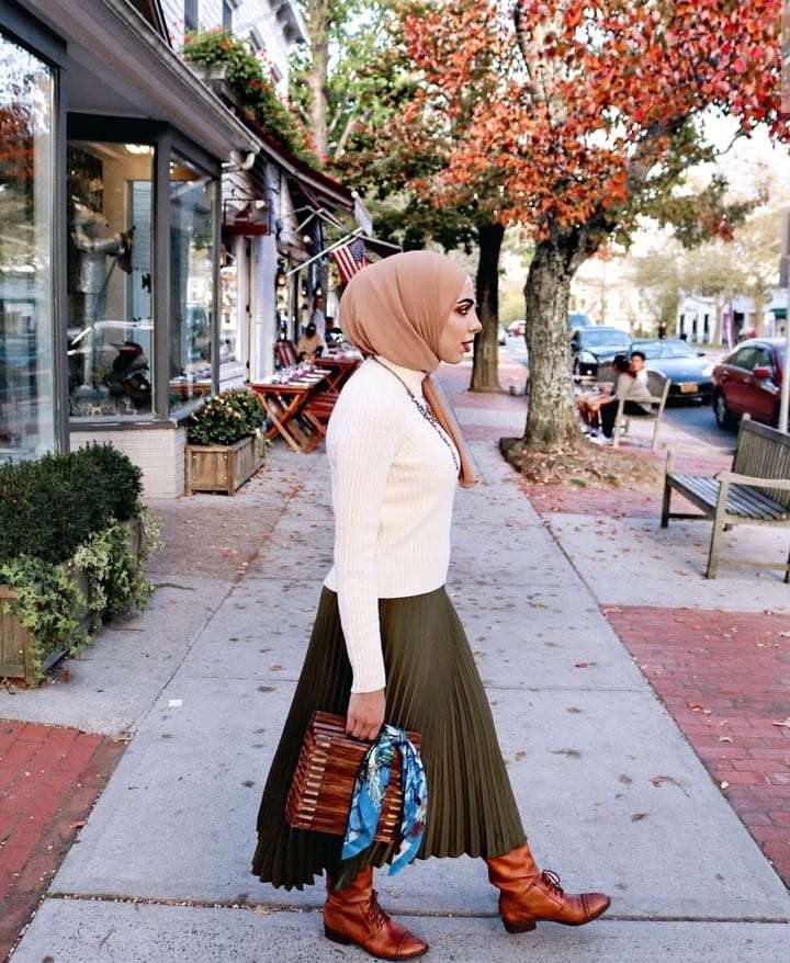 Hijab Styles for Short Height Girls to Look Tall