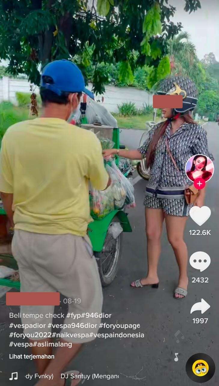 Vespa beli tempe
