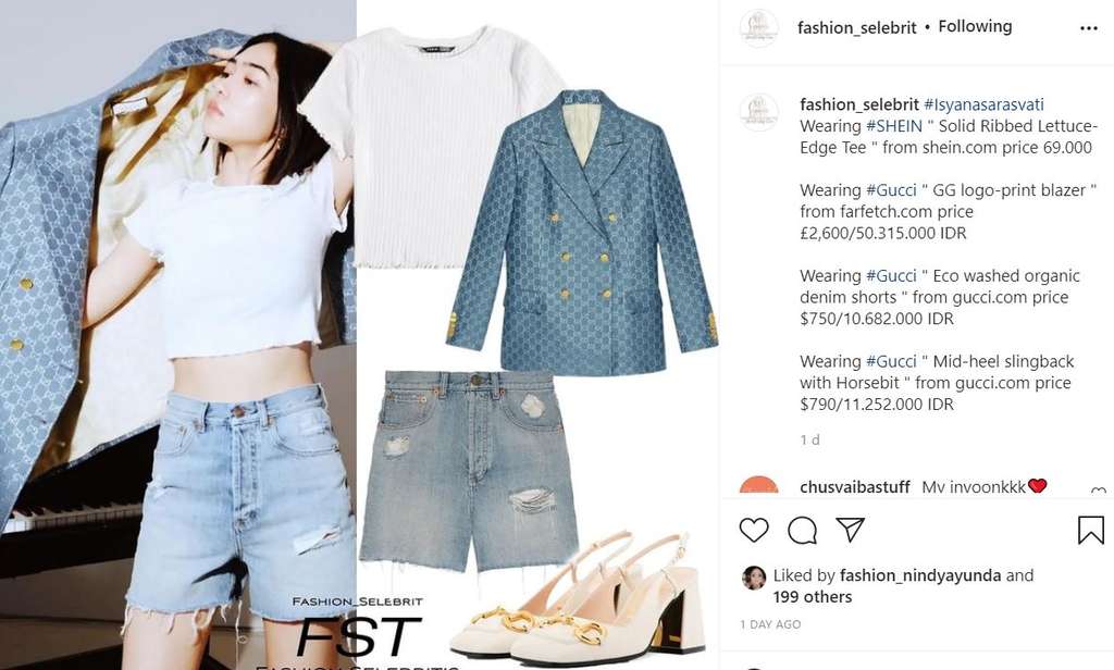 Outfit Isyana