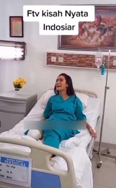 Adegan sinetron kaki diamputasi akhirnya terungkap.