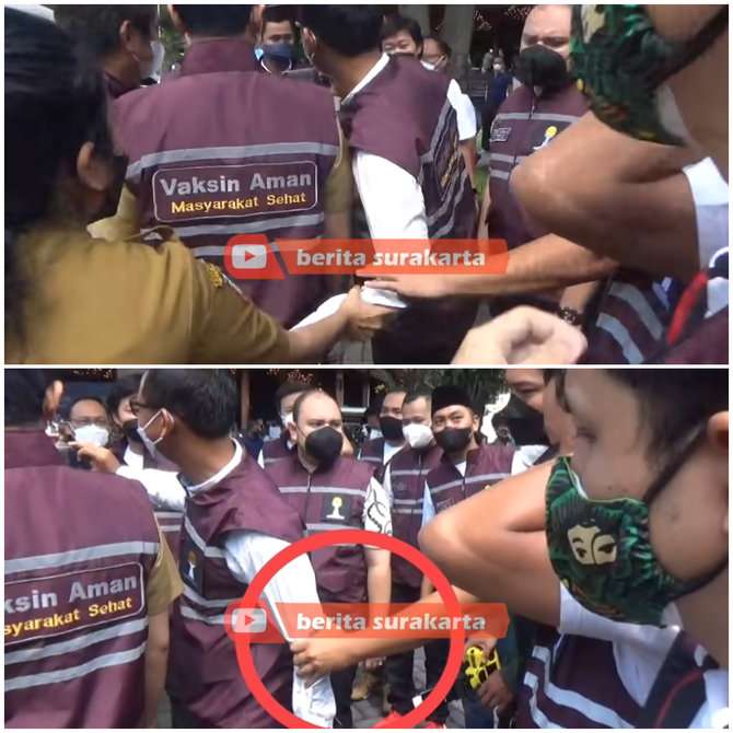 Warga minta foto bersama