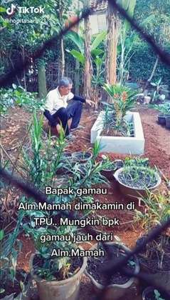 Seorang Bapak Tidak Mau Makamkan Istrinya di TPU