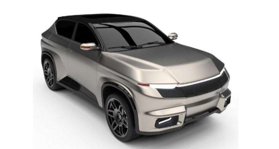 Penampakan mobil listrik SUV
