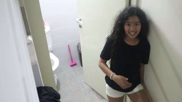 Toilet rumah Shile Marcia