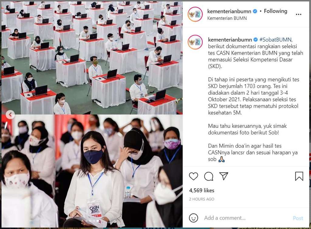 Seleksi CPNS BUMN
