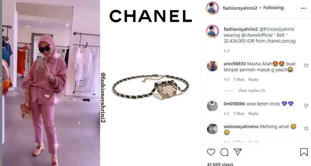 Belt Syahrini