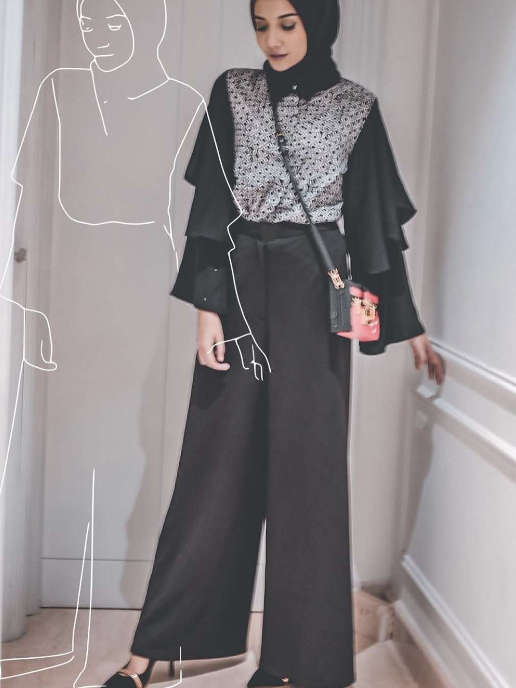 zaskia sungkar monokrom