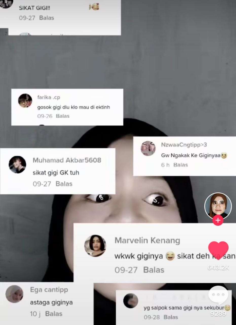 TikTokers Dihujani Komentar Pedas Warganet
