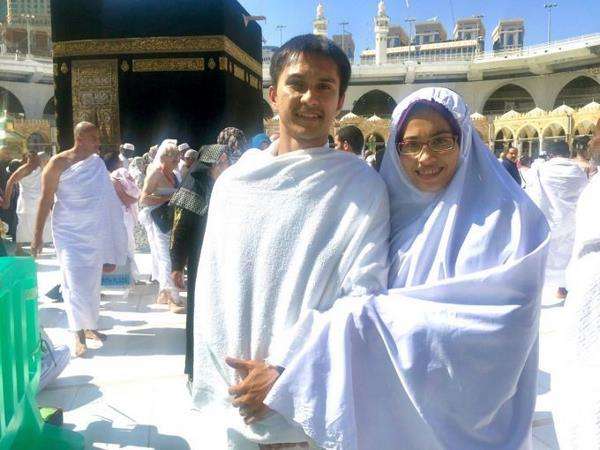 Sempat menunaikan umrah bersama di tahun 2017.