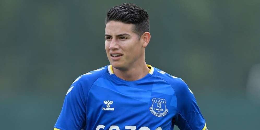 James Rodriguez, pemain andalan Everton
