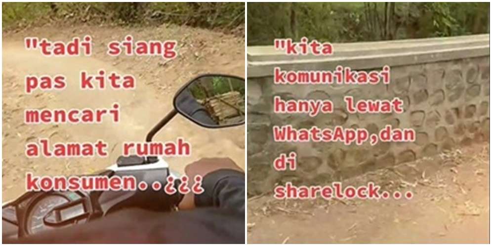 Pengantar Barang Mencari Lokasi Customer
