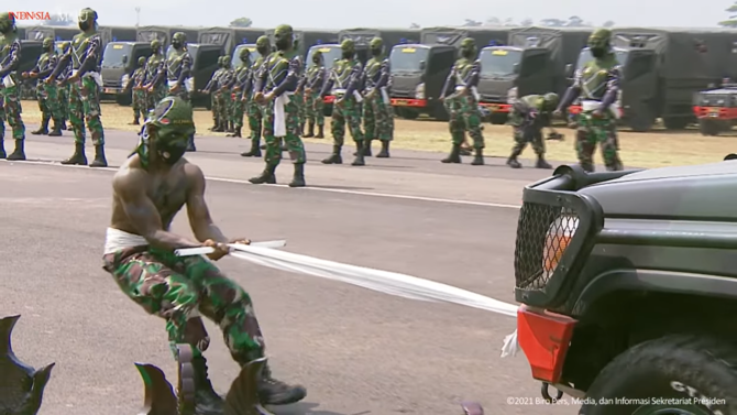 Siswa Komcad TNI
