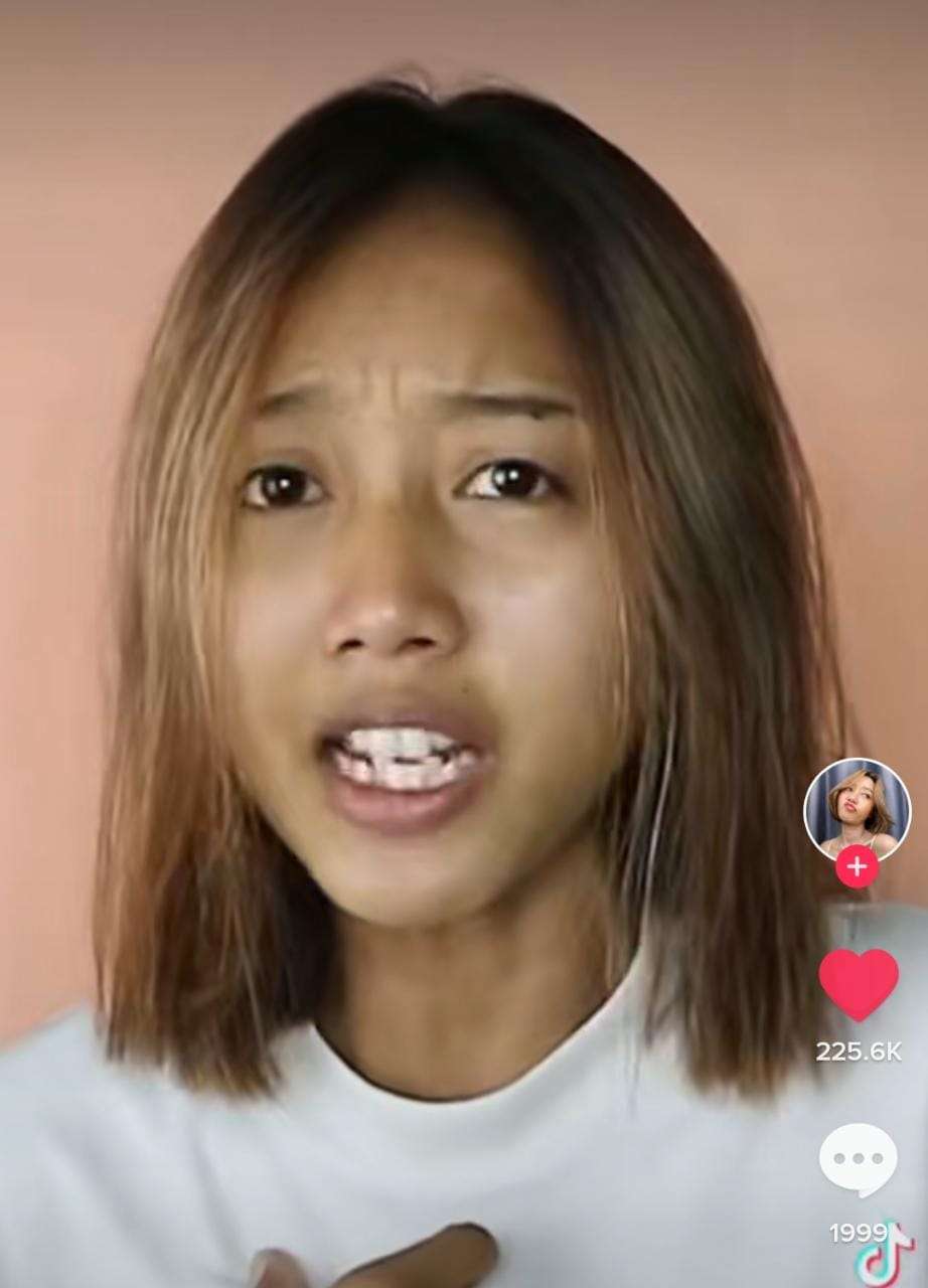 Menunjukkan Penampilan Wajah Tanpa Makeup