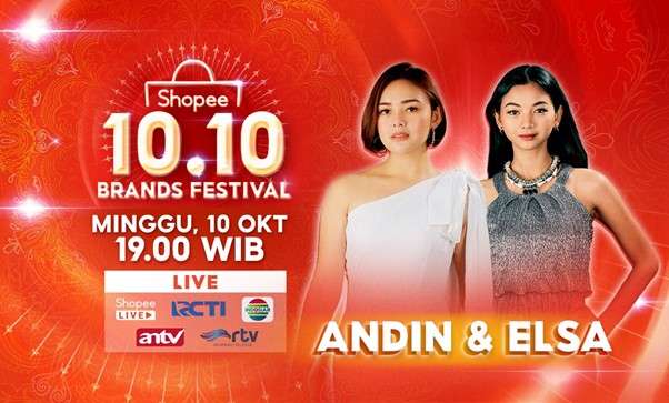ITZY hingga King Nassar Siap Mengguncang Shopee 10.10 Brands Festival TV Show