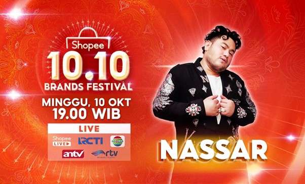 ITZY hingga King Nassar Siap Mengguncang Shopee 10.10 Brands Festival TV Show