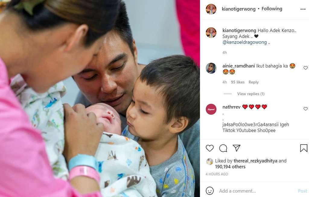 Lihat ekspresi Kiano lihat adiknya