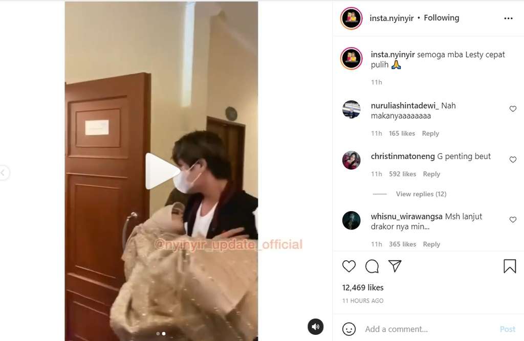 Lesti Kejora pingsan