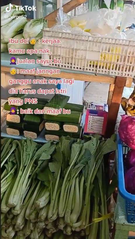 cerita penjual sayuran