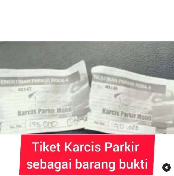 Karcis parkir