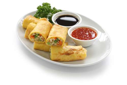 Egg roll tahu