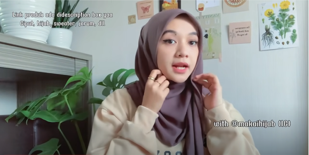 Tutorial hijab segi empat