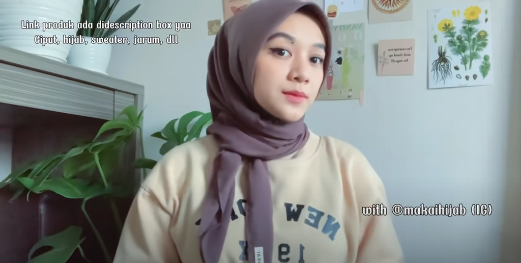 Tutorial hijab segi empat