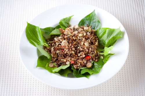 Salad telur semut merah