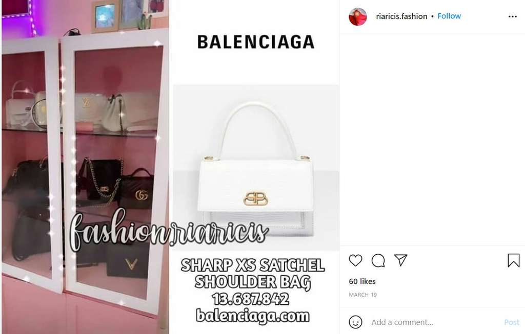 Tas Balenciaga Ricis