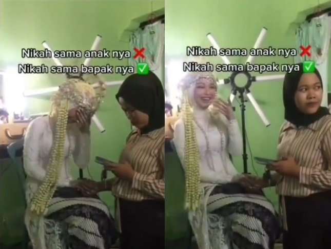 Pengantin pria grogi