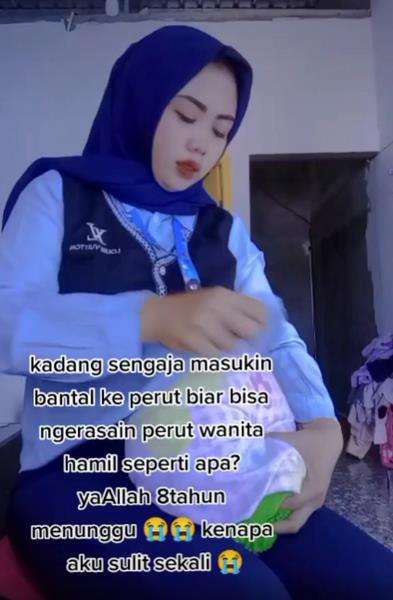 Kisah haru wanita menikah 8 tahun belum punya anak.