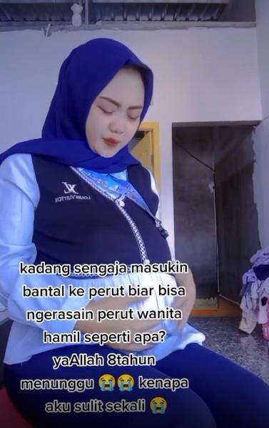 Kisah haru wanita menikah 8 tahun belum punya anak.