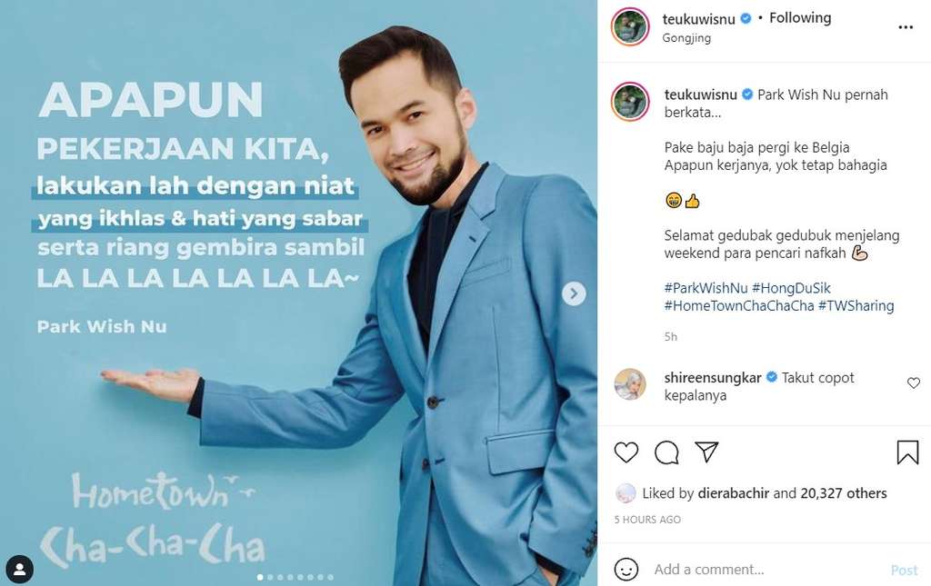 Unggahan Teuku Wisnu