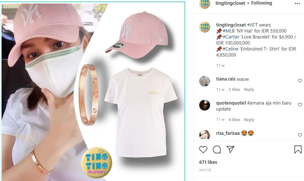 Gelang Ayu Ting Ting
