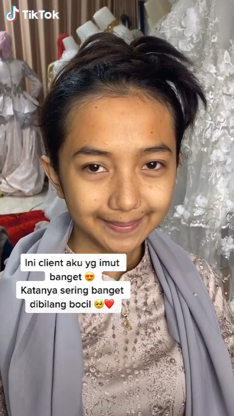Transformasi Wajah Imut Jadi Mirip Barbie