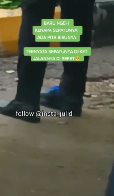 Suami Gunakan Sepatu Jebol Saat Tes CPNS