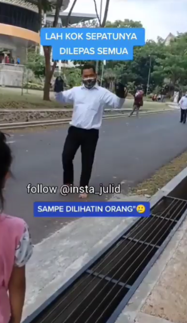 Suami Gunakan Sepatu Jebol Saat Tes CPNS