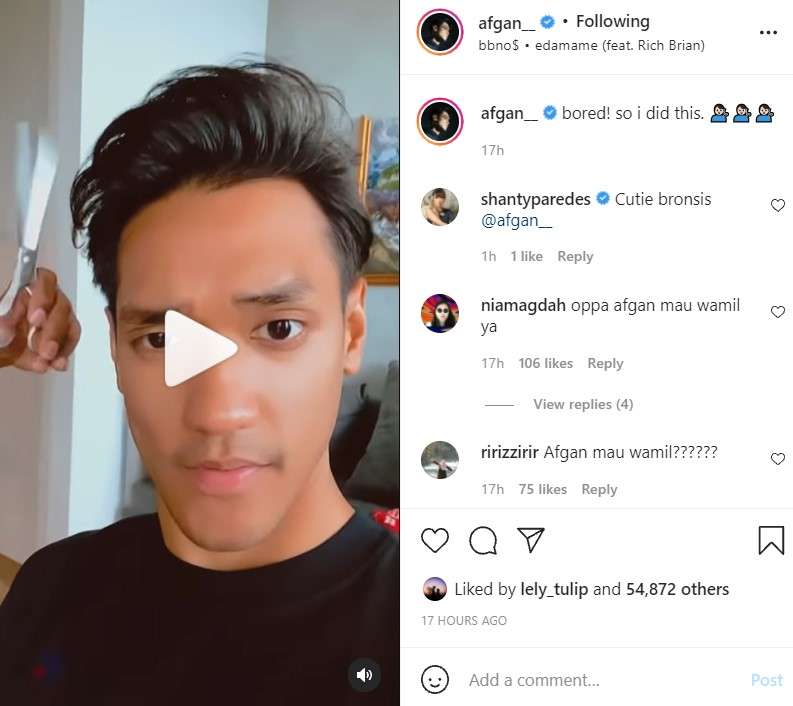 Penampilan Afgan Syahreza