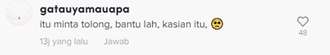 Salah Satu Komentar Warganet