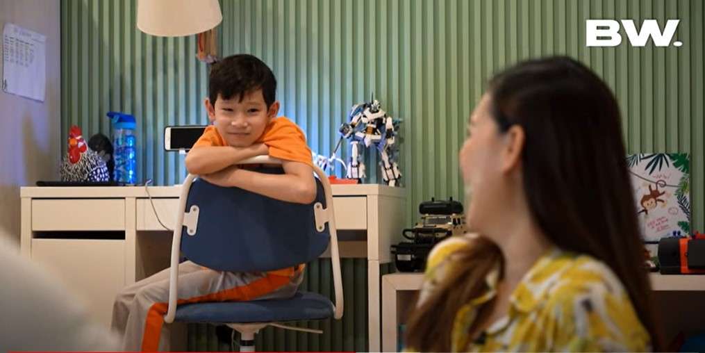 Kamar anak Sammy dan Viviane