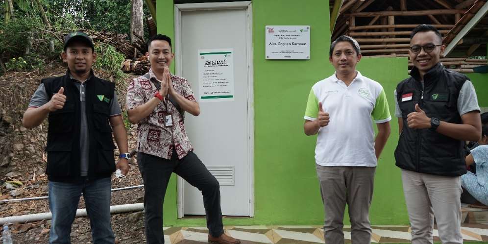Wakaf Air Bersih Generasli dan Dompet Dhuafa