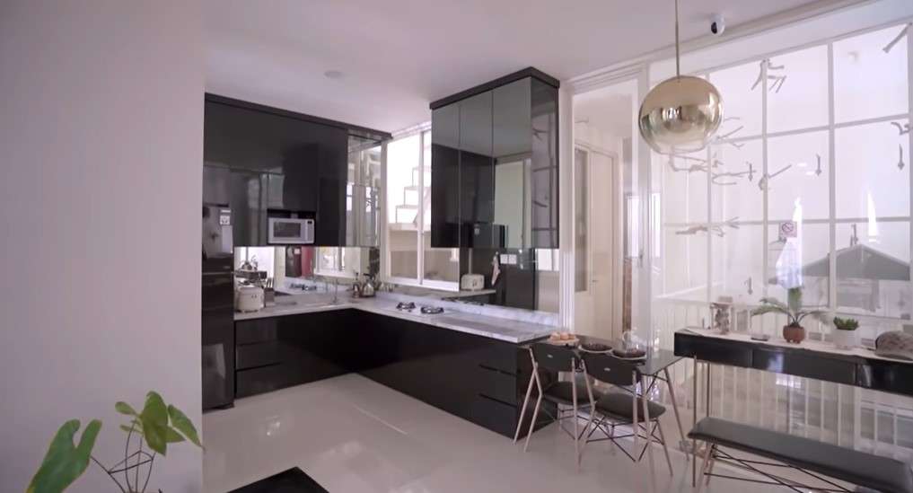 Dapur rumah Dodit