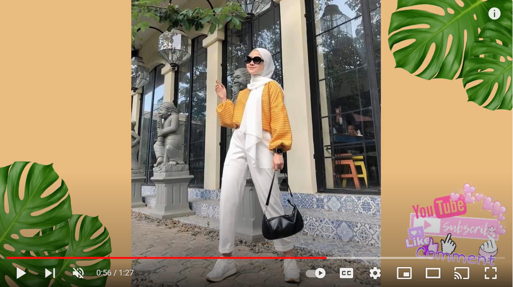 OOTD nuansa kuning