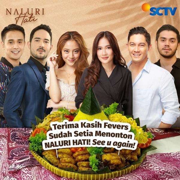 NALURI HATI tamat di episode 51.