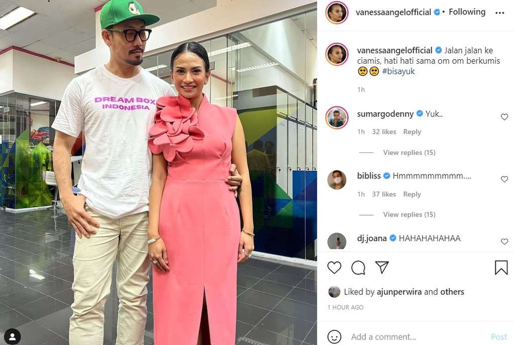 Unggahan Vanessa Angel Unggahan Vanessa Angel