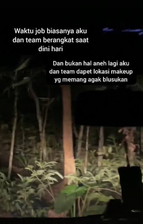 Perjuangan MUA Lewati Hutan di Waktu Subuh Demi Klien