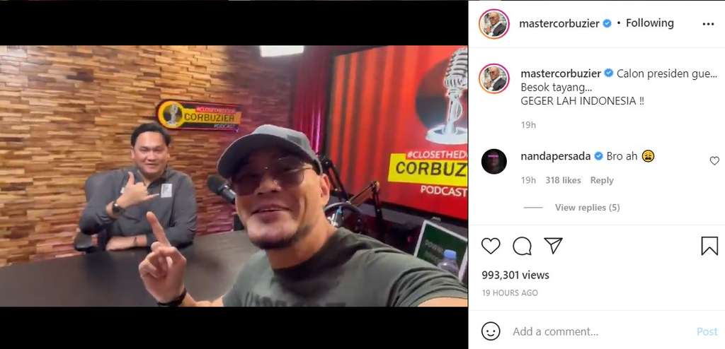 Farhat Abbas dan Deddy Corbuzier