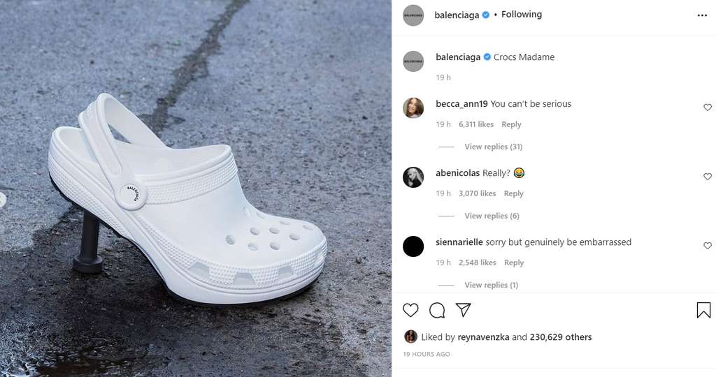 Balenciaga Crocs Balenciaga Crocs